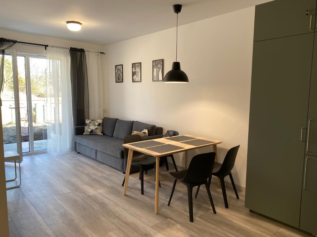 Appartement Ekologiczny Z Ogrodkiem à Jastrzębia Góra Extérieur photo